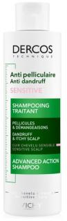 Vichy Dercos Anti-pelliculaire šampón proti lupinám na citlivú pokožku 200 ml