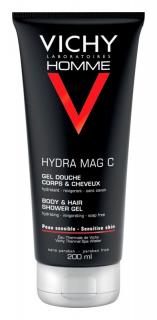 Vichy Homme Hydra Mag C sprchový gél 200 ml