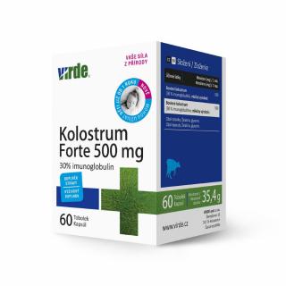 Virde Kolostrum Forte 500 mg 60 kapsúl