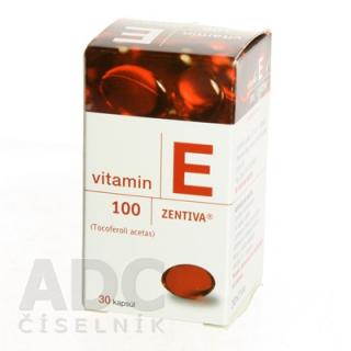 Vitamin E Zentiva 30x100 mg
