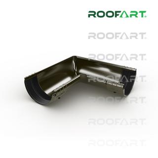 ROOFART vnútorný roh so spojkami 90° Veľkosť odkvapu: 125/87mm