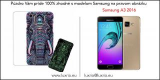 Luxo Phosphorus Aztec - Slon (iPhone, Samsung, Huawei, Xiaomi)  + Tvrdené sklo zadarmo Model: Samsung Galaxy A3 2016