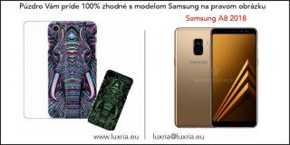 Luxo Phosphorus Aztec - Slon (iPhone, Samsung, Huawei, Xiaomi)  + Tvrdené sklo zadarmo Model: Samsung Galaxy A8 2018