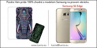 Luxo Phosphorus Aztec - Slon (iPhone, Samsung, Huawei, Xiaomi)  + Tvrdené sklo zadarmo Model: Samsung Galaxy S6 Edge