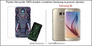 Luxo Phosphorus Aztec - Slon (iPhone, Samsung, Huawei, Xiaomi)  + Tvrdené sklo zadarmo Model: Samsung Galaxy S6