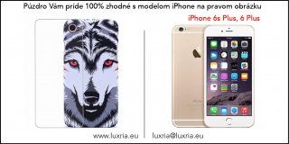 Luxo Phosphorus Aztec - Vlk (iPhone, Samsung, Huawei, Xiaomi)  + Tvrdené sklo zadarmo Model: iPhone 6s Plus | 6 Plus