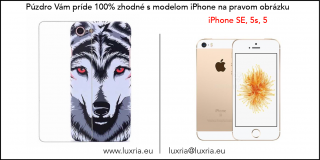 Luxo Phosphorus Aztec - Vlk (iPhone, Samsung, Huawei, Xiaomi)  + Tvrdené sklo zadarmo Model: iPhone SE | 5s | 5