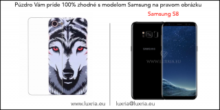 Luxo Phosphorus Aztec - Vlk (iPhone, Samsung, Huawei, Xiaomi)  + Tvrdené sklo zadarmo Model: Samsung Galaxy S8