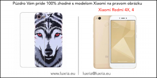 Luxo Phosphorus Aztec - Vlk (iPhone, Samsung, Huawei, Xiaomi)  + Tvrdené sklo zadarmo Model: Xiaomi Redmi 4 | 4X | 4A