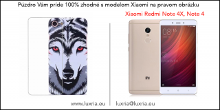 Luxo Phosphorus Aztec - Vlk (iPhone, Samsung, Huawei, Xiaomi)  + Tvrdené sklo zadarmo Model: Xiaomi Redmi Note 4 | Note 4X