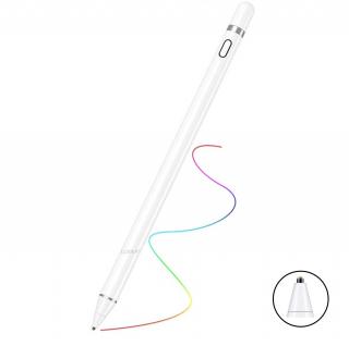 Luxria Active Stylus - Aktívne nabíjateľné dotykové pero (2 farby) Farba: Biela