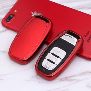 Luxria Car Key Case I - Ochranný obal pre klúče značky Audi (2) Farba: Červená
