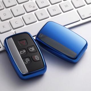 Luxria Car Key Case I - Ochranný obal pre klúče značky Jaguar, Range Rover a Land Rover Farba: Modrá