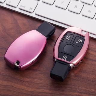 Luxria Car Key Case I - Ochranný obal pre klúče značky Mercedes Benz Farba: Ružová