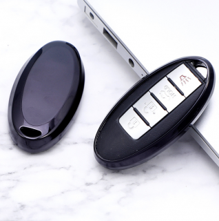 Luxria Car Key Case I - Ochranný obal pre klúče značky Nissan Farba: Čierna