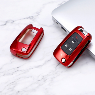 Luxria Car Key Case I - Ochranný obal pre klúče značky Opel a Chevrolet Farba: Červená