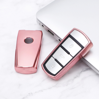 Luxria Car Key Case I - Ochranný obal pre klúče značky VW Farba: Ružová