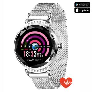 Luxria SmartWatch SL08 - Strieborné inteligentné hodinky