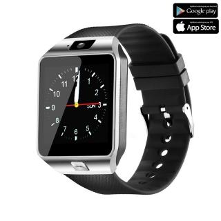 Luxria Smarty DZ09 - Strieborné inteligentné hodinky