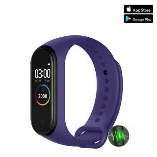 Luxria SportBand M4 - Fialový inteligentný náramok