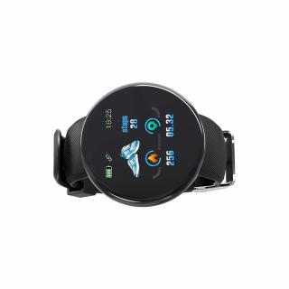 Luxria SportWatch D18 - Čierne športové smart hodinky
