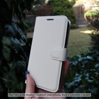 Luxria Wallet Book iPhone - Otváracie púzdro s priehradkami biele Iphone: 11 Pro Max