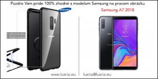 Magnetické púzdro Roybens Magnetic pre Samsung - Čierne  + darček ochranné sklo a dotykové pero Samsung: Galaxy A7 (2018)