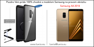 Magnetické púzdro Roybens Magnetic pre Samsung - Čierne  + darček ochranné sklo a dotykové pero Samsung: Galaxy A8 (2018)