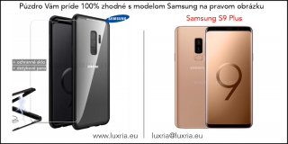 Magnetické púzdro Roybens Magnetic pre Samsung - Čierne  + darček ochranné sklo a dotykové pero Samsung: Galaxy S9 Plus