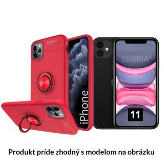 Multifunkčné magnetické púzdro Luxria Ring pre iPhone - Červené  + Dotykové pero zadarmo Iphone: 8 | 7 | SE 2020