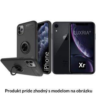 Multifunkčné magnetické púzdro Luxria Ring pre iPhone - Čierne  + Dotykové pero zadarmo Iphone: 12 Mini