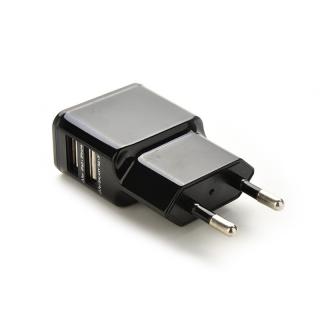 Nabíjací adaptér Luxria M300 - 2x USB, 5V/2A Farba: Čierna