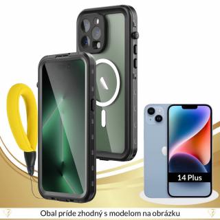 Odolné Vodotesné púzdro Luxria Resistant pre Apple iPhone - Čierne (certifikované)  + Plavák do vody Iphone: 11 Pro Max