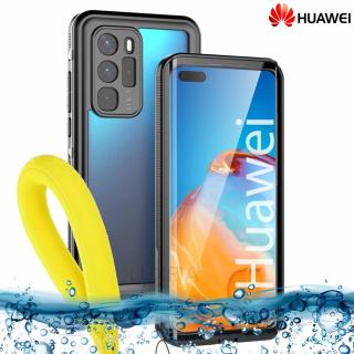 Odolné Vodotesné púzdro Luxria Resistant pre Huawei - Čierne (certifikované)  + Plavák do vody zadarmo pre Huawei: Mate 20 Pro