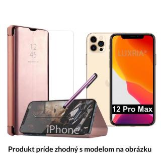 Otváracie Púzdro Roybens Clear View pre Apple iPhone - Ružové  + Darček ochranné sklo a dotykové pero Iphone: 6s, 6