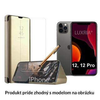 Otváracie Púzdro Roybens Clear View pre Apple iPhone - Zlaté  + Darček ochranné sklo a dotykové pero Iphone: 6s Plus, 6 Plus