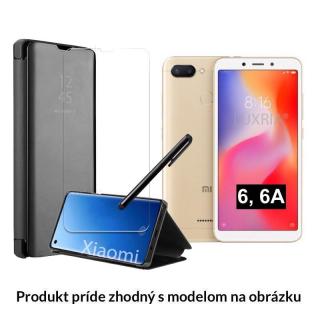 Otváracie Púzdro Roybens Clear View pre Xiaomi - Čierne  + Darček ochranné sklo a dotykové pero zadarmo Pre Xiaomi: Mi 8, Mi 8 Pro