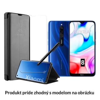 Otváracie Púzdro Roybens Clear View pre Xiaomi - Čierne  + Darček ochranné sklo a dotykové pero zadarmo Pre Xiaomi: Mi 9 SE