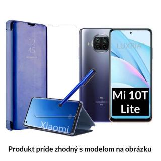 Otváracie Púzdro Roybens Clear View pre Xiaomi - Modré  + Darček ochranné sklo a dotykové pero zadarmo Pre Xiaomi: Mi 10T Lite