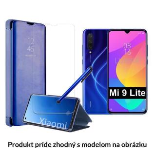 Otváracie Púzdro Roybens Clear View pre Xiaomi - Modré  + Darček ochranné sklo a dotykové pero zadarmo Pre Xiaomi: Mi 9 Lite