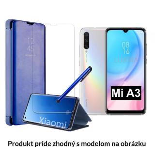 Otváracie Púzdro Roybens Clear View pre Xiaomi - Modré  + Darček ochranné sklo a dotykové pero zadarmo Pre Xiaomi: Mi Note 10, Note 10 Pro