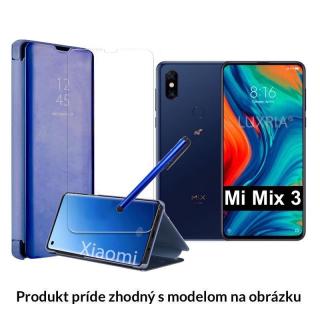 Otváracie Púzdro Roybens Clear View pre Xiaomi - Modré  + Darček ochranné sklo a dotykové pero zadarmo Pre Xiaomi: Redmi 4X