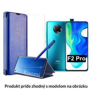 Otváracie Púzdro Roybens Clear View pre Xiaomi - Modré  + Darček ochranné sklo a dotykové pero zadarmo Pre Xiaomi: Redmi 7