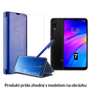 Otváracie Púzdro Roybens Clear View pre Xiaomi - Modré  + Darček ochranné sklo a dotykové pero zadarmo Pre Xiaomi: Redmi Note 4X