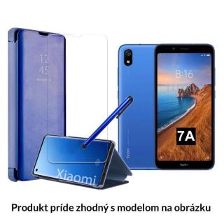 Otváracie Púzdro Roybens Clear View pre Xiaomi - Modré  + Darček ochranné sklo a dotykové pero zadarmo Pre Xiaomi: Redmi Note 5 Pro