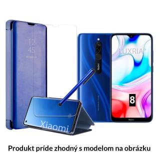 Otváracie Púzdro Roybens Clear View pre Xiaomi - Modré  + Darček ochranné sklo a dotykové pero zadarmo Pre Xiaomi: Redmi Note 5A