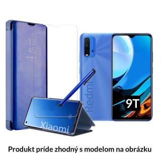 Otváracie Púzdro Roybens Clear View pre Xiaomi - Modré  + Darček ochranné sklo a dotykové pero zadarmo Pre Xiaomi: Redmi Note 8T