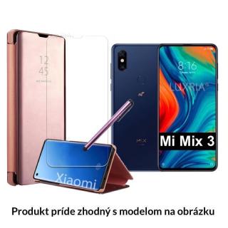 Otváracie Púzdro Roybens Clear View pre Xiaomi - Ružové  + Darček ochranné sklo a dotykové pero zadarmo Pre Xiaomi: Redmi 5A, Go