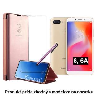 Otváracie Púzdro Roybens Clear View pre Xiaomi - Ružové  + Darček ochranné sklo a dotykové pero zadarmo Pre Xiaomi: Redmi Note 3