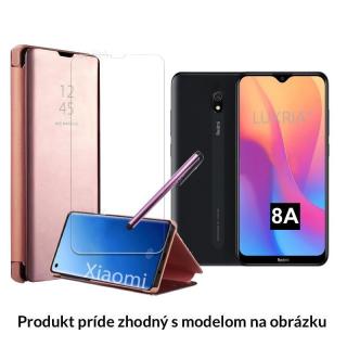 Otváracie Púzdro Roybens Clear View pre Xiaomi - Ružové  + Darček ochranné sklo a dotykové pero zadarmo Pre Xiaomi: Redmi Note 6 Pro